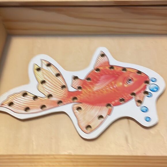 Melissa and Doug Pet Lace Trace Set 7 Wooden Boards - Picture 8 of 15